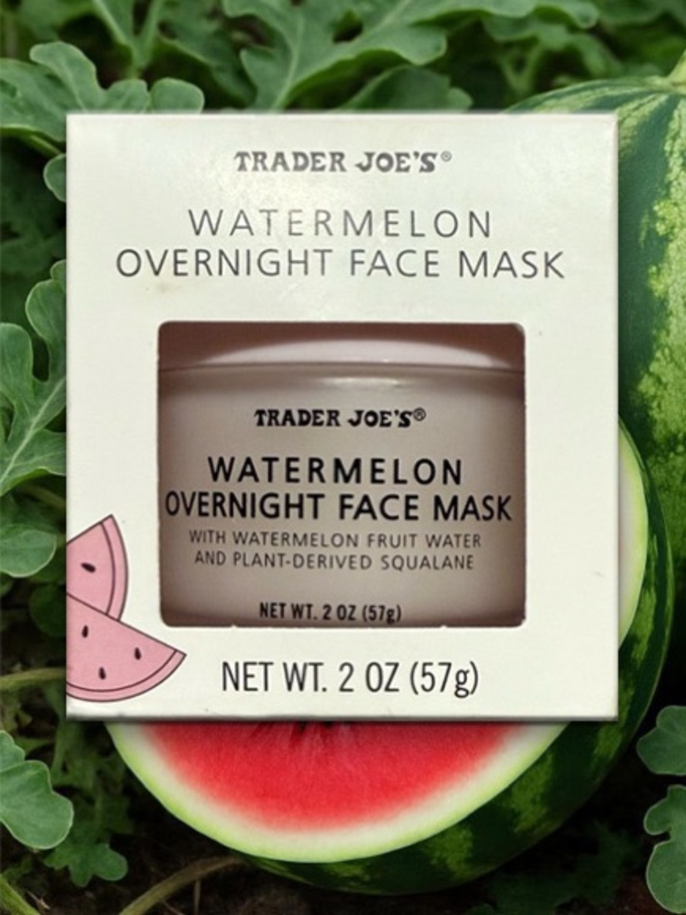 Trader Joe's Watermelon Overnight Face Mask — Pink - Picture 3 of 9